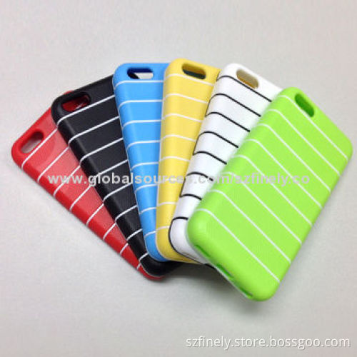 PC + TPU case for iPhone 5C, 2-in-1 design, hit color design, elegant and fashion